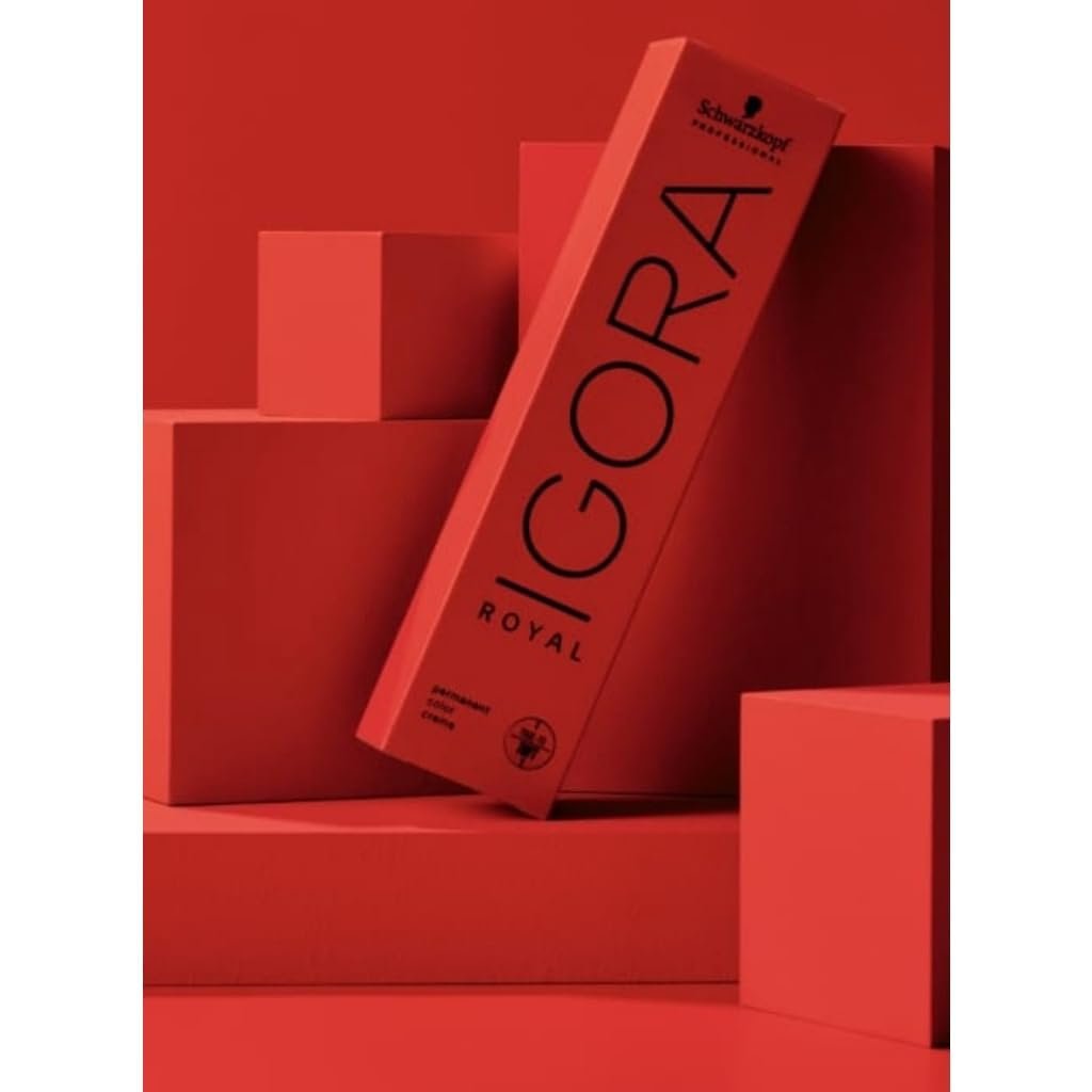 Schwarzkopf Igora Royal 6-1 Dark Blonde Cendre Permanent Hair Color 2.1 fl. oz - Image 2