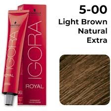 Schwarzkopf IGORA ROYAL 5-0 Light Brown Natural 60ml by Schwarzkopf - Image 5